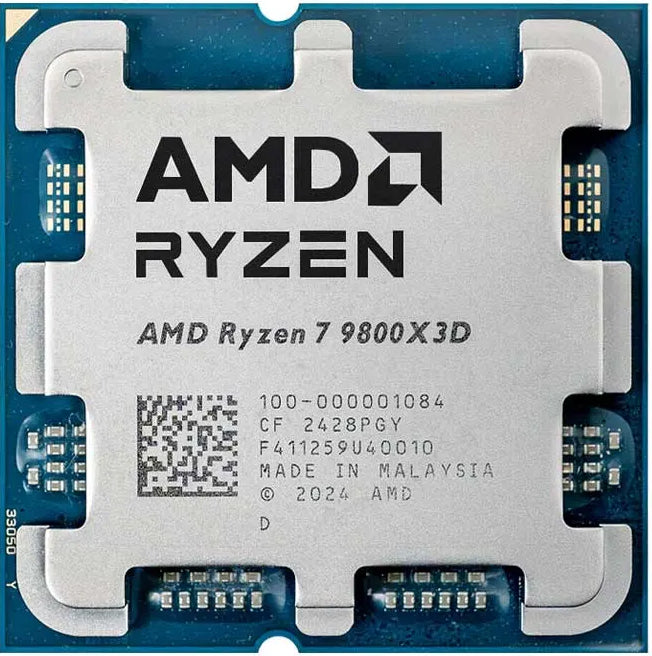 AMD RYZEN 7 9800X3D TRAY AMD RYZEN 7 9800X3D TRAY